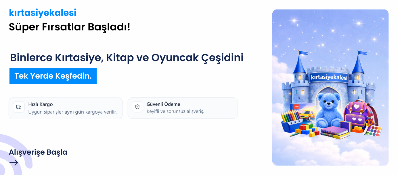 Kırtasiye Kalesi ana sayfa slider görseli