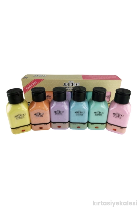 Artdeco Akrilik Boya 6x75ml Pastel Renkler