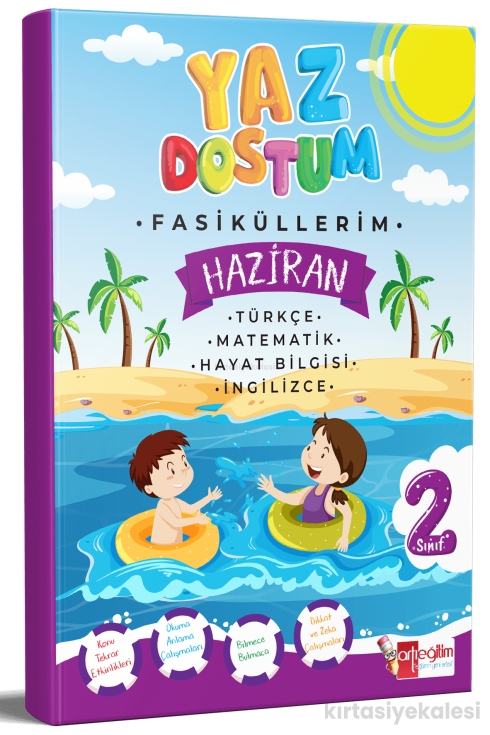 Artı Eğitim Yayınları 2. Sınıf Yaz Dostum Tatil Seti