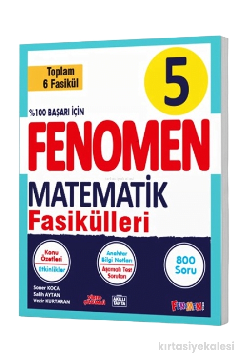 Fenomen Okul 5. Sınıf Fenomen Matematik Fasikül Seti