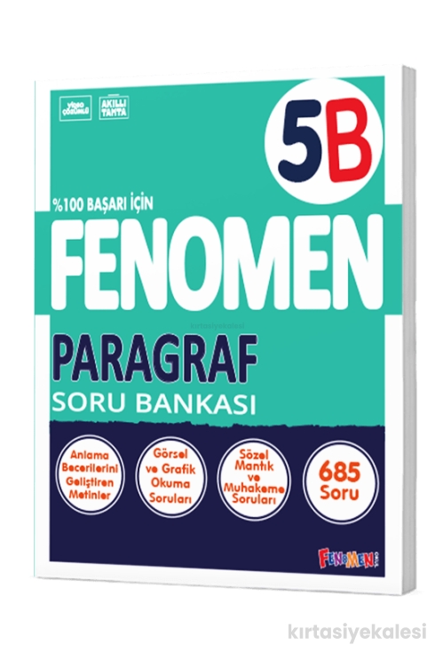 Fenomen Okul 5. Sınıf Paragraf B Fenomen Soru Bankası