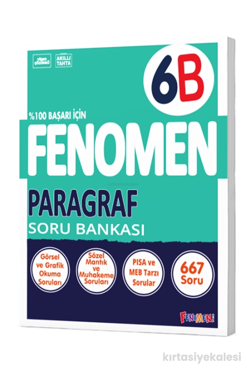 Fenomen Okul 6. Sınıf Matematik B Fenomen Soru Bankası