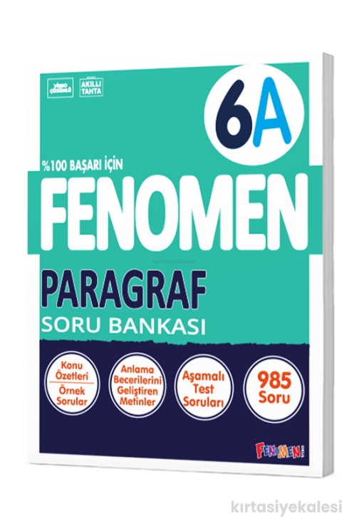 Fenomen Okul 6. Sınıf Paragraf A Fenomen Soru Bankası