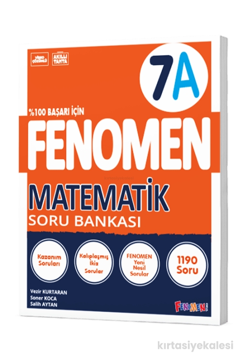 Fenomen Okul 7. Sınıf Matematik A Fenomen Soru Bankası