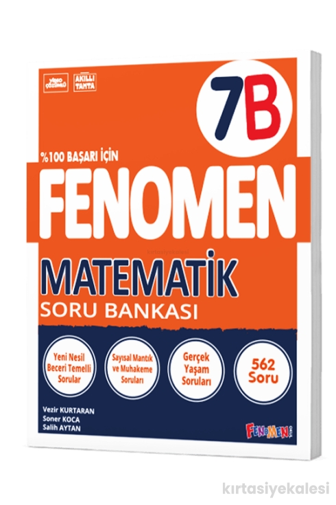 Fenomen Okul 7. Sınıf Matematik B Fenomen Soru Bankası