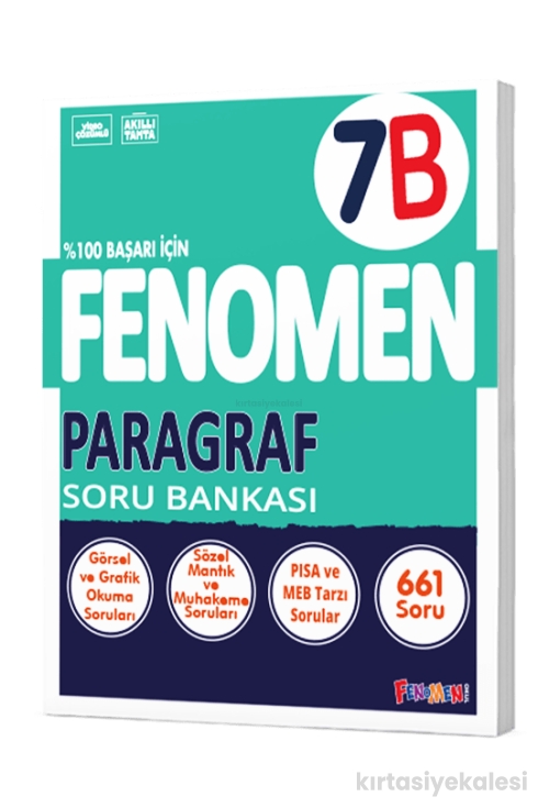 Fenomen Okul 7. Sınıf Paragraf B Fenomen Soru Bankası