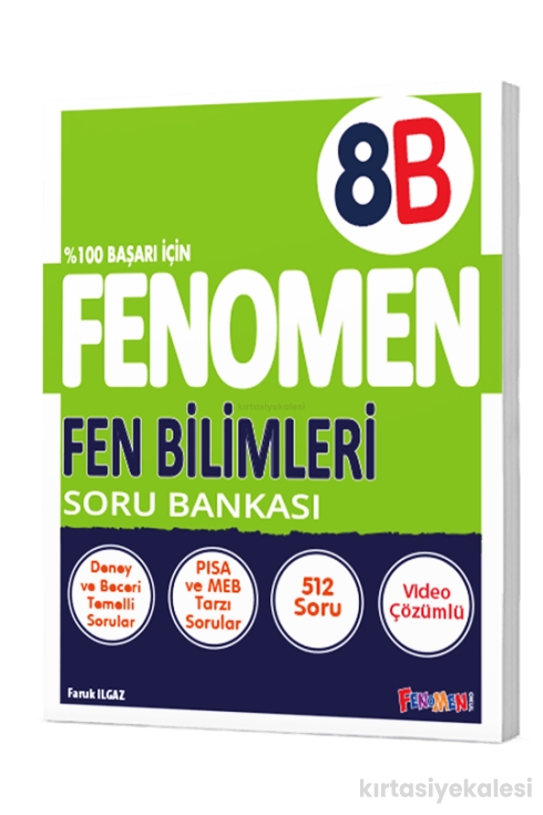 Fenomen Okul 8. Sınıf Fen Bilimleri B Fenomen Soru Bankası