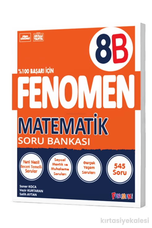 Fenomen Okul 8. Sınıf Matematik B Fenomen Soru Bankası