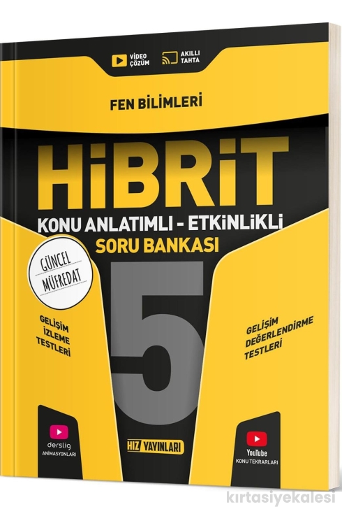 Hız Yayınları 5. Sınıf Hibrit Fen Bilimleri Soru Bankası