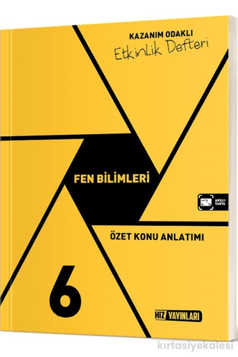 Hız Yayınları 6. Sınıf Fen Bilimleri Etkinlik Defteri