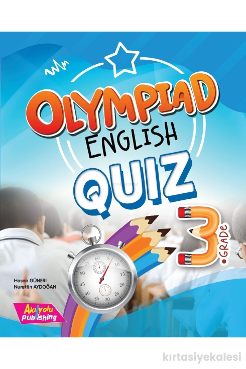 Key Akılyolu Publishing Grade 3 – Olympiad English (Main Book + Workbook + Quiz)