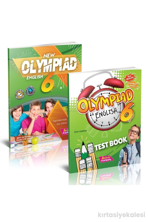 Key Akılyolu Publishing Grade 6 – New Olympiad English + Test Book