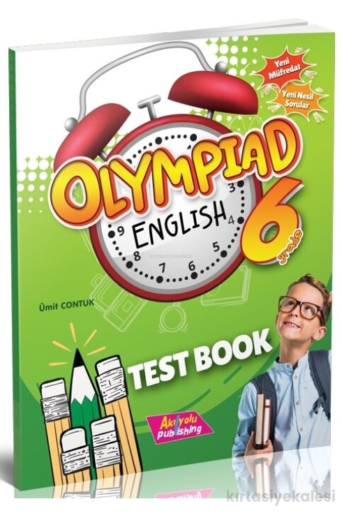 Key Akılyolu Publishing Grade 6 – Olympiad English Test Book