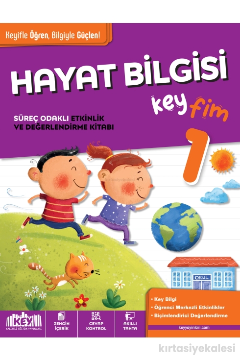 Key Kaliteli Eğitim Yayınları 1. Sınıf Hayat Bilgisi Keyfim