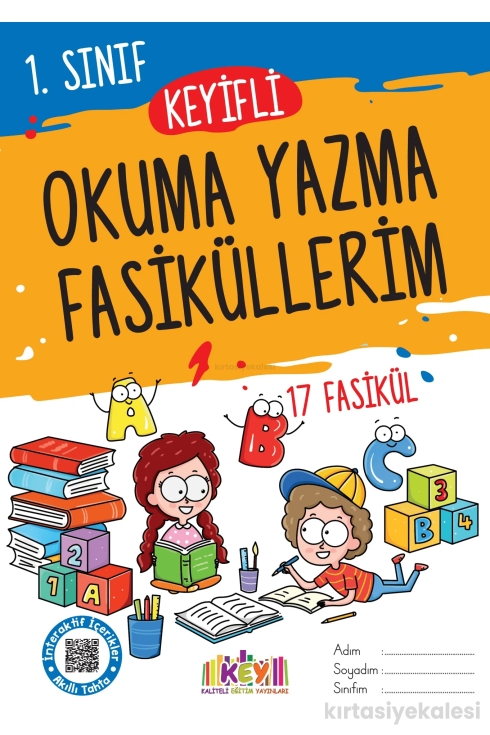 Key Kaliteli Eğitim Yayınları 1. Sınıf Keyifli Okuma Yazma Seti