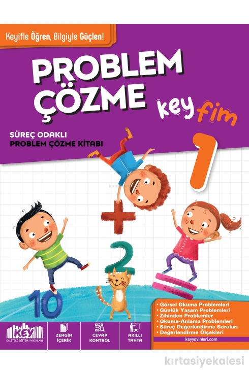 Key Kaliteli Eğitim Yayınları 1. Sınıf Problem Çözme Keyfim