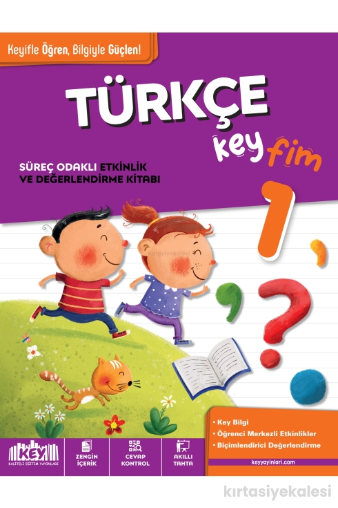 Key Kaliteli Eğitim Yayınları 1. Sınıf Türkçe Keyfim