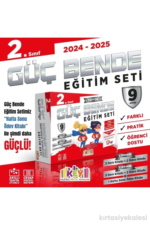 Key Kaliteli Eğitim Yayınları 2. Sınıf Güç Bende Eğitim Seti