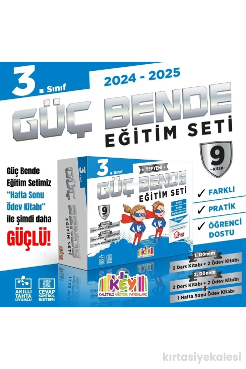 Key Kaliteli Eğitim Yayınları 3. Sınıf Güç Bende Eğitim Seti