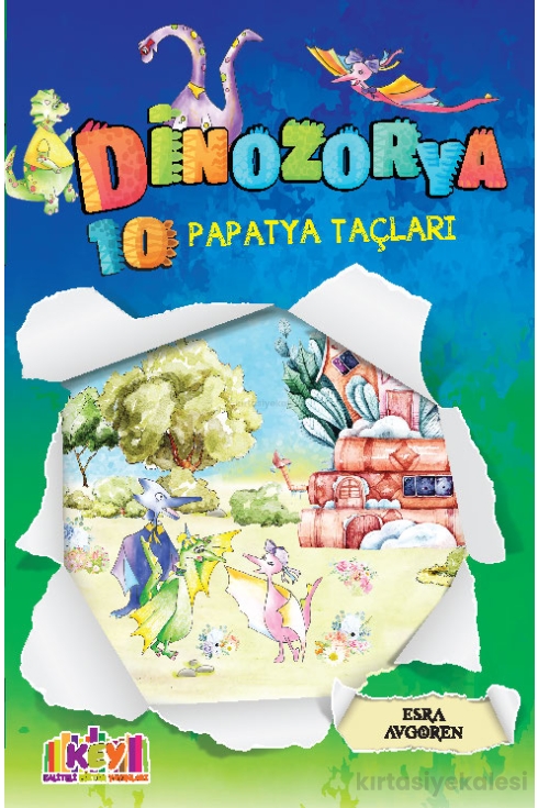 Key Kaliteli Eğitim Yayınları Dinozorya Hikaye Seti (10 Kitap)