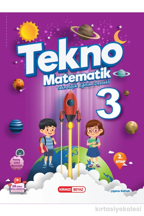 Kırmızı Beyaz Yayıncılık 3. Sınıf Tekno Tüm Dersler Eğitim Seti 7 Kitap (Teknolojik Eğitim Destekli)