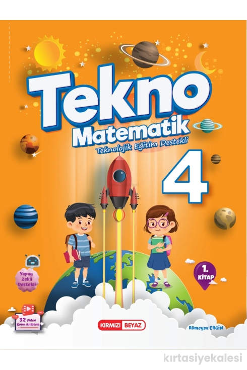 Kırmızı Beyaz Yayıncılık 4. Sınıf Tekno Tüm Dersler Eğitim Seti 7 Kitap (Teknolojik Eğitim Destekli)