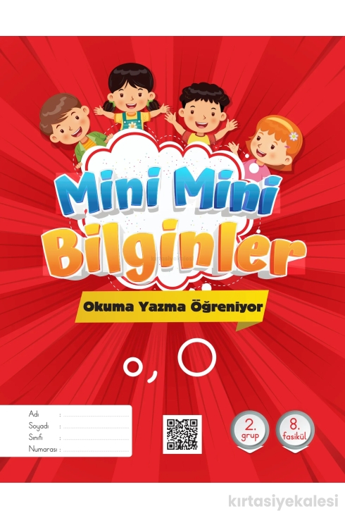 Kırmızı Beyaz Yayıncılık 1. Sınıf Mini Mini Bilginler Okuma Yazma Öğreniyor Okuma Yazma Seti