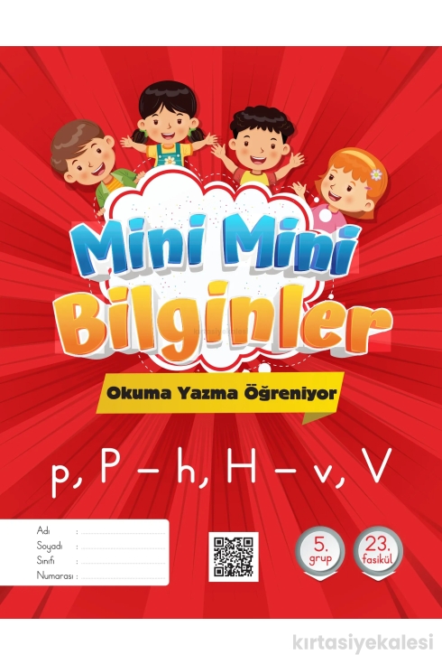 Kırmızı Beyaz Yayıncılık 1. Sınıf Mini Mini Bilginler Okuma Yazma Öğreniyor Okuma Yazma Seti