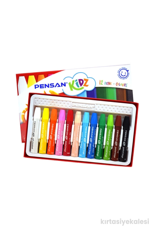 Pensan Kidz Yağlı Pastel Boya 12 Renk