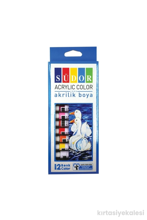 Südor Akrilik Boya 12x9 ml Tüp