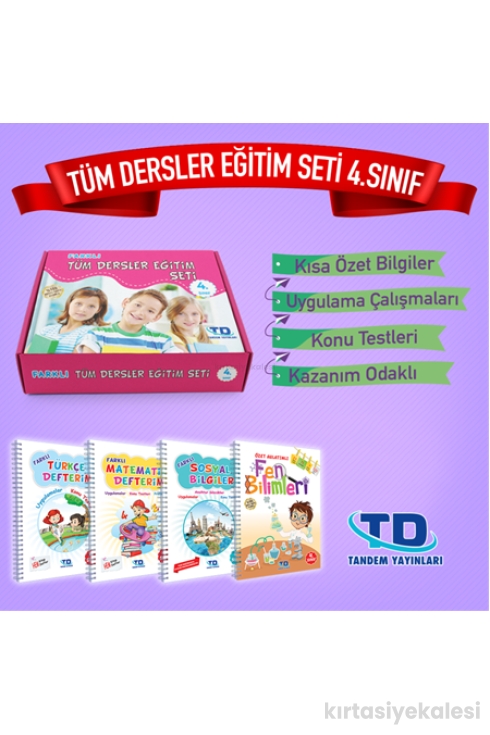 Tandem Yayınları 4. Sınıf Farklı Okuma Yazma Seti