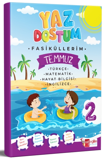 Artı Eğitim Yayınları 2. Sınıf Yaz Dostum Tatil Seti