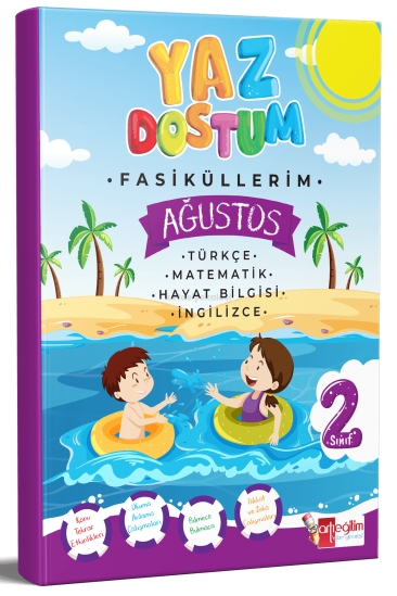 Artı Eğitim Yayınları 2. Sınıf Yaz Dostum Tatil Seti