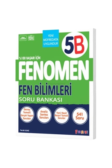 Fenomen Okul 5. Sınıf Fen Bilimleri B Fenomen Soru Bankası