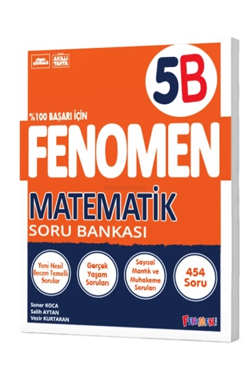 Fenomen Okul 5. Sınıf Matematik B Fenomen Soru Bankası