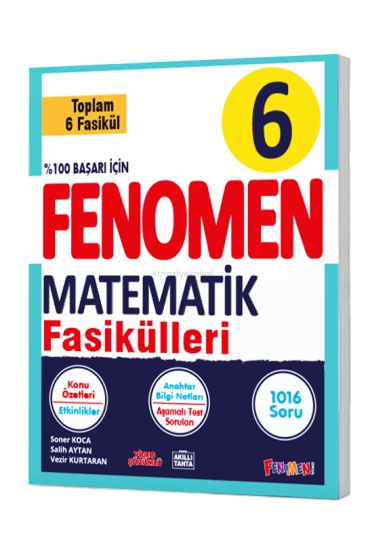 Fenomen Okul 6. Sınıf Fenomen Matematik Fasikül Seti