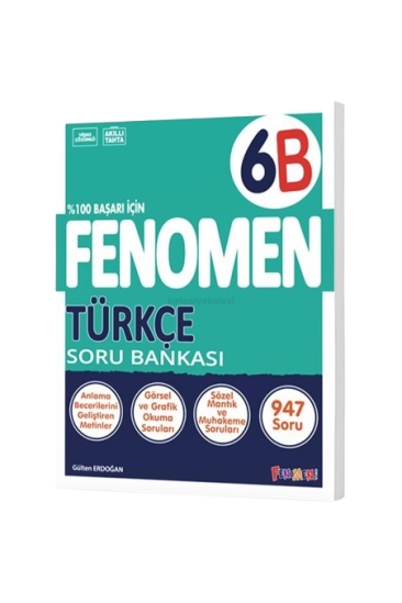 Fenomen Okul 6. Sınıf Türkçe B Fenomen Soru Bankası