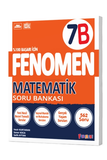 Fenomen Okul 7. Sınıf Matematik B Fenomen Soru Bankası