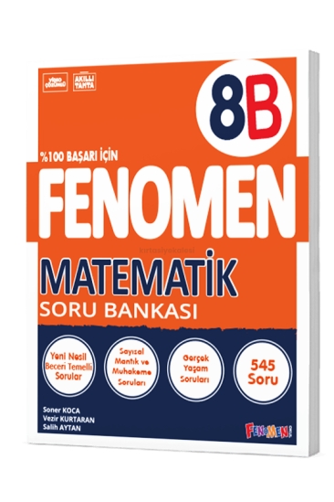 Fenomen Okul 8. Sınıf Matematik B Fenomen Soru Bankası