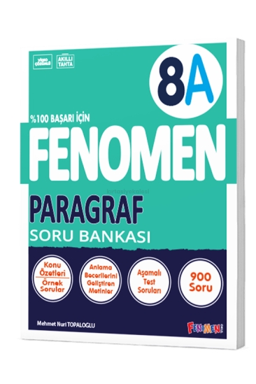 Fenomen Okul 8. Sınıf Paragraf A Fenomen Soru Bankası