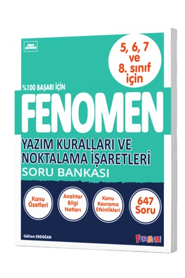 Fenomen Okul Yazım Kuralları Ve Noktalama İşaretleri Soru Bankası