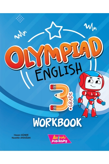 Key Akılyolu Publishing Grade 3 – Olympiad English (Main Book + Workbook + Quiz)