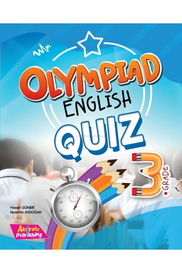 Key Akılyolu Publishing Grade 3 – Olympiad English (Main Book + Workbook + Quiz)