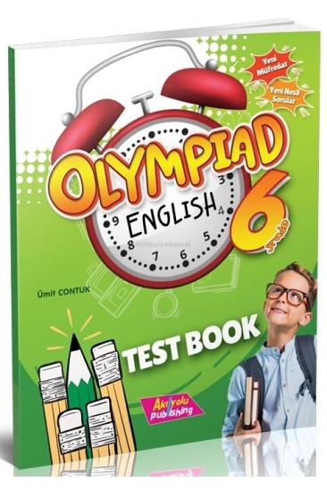 Key Akılyolu Publishing Grade 6 – Olympiad English Test Book