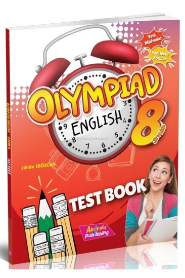 Key Akılyolu Publishing Grade 8 – Olympiad English Test Book