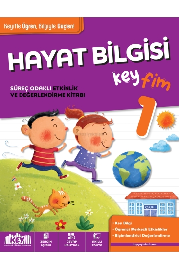 Key Kaliteli Eğitim Yayınları 1. Sınıf Hayat Bilgisi Keyfim