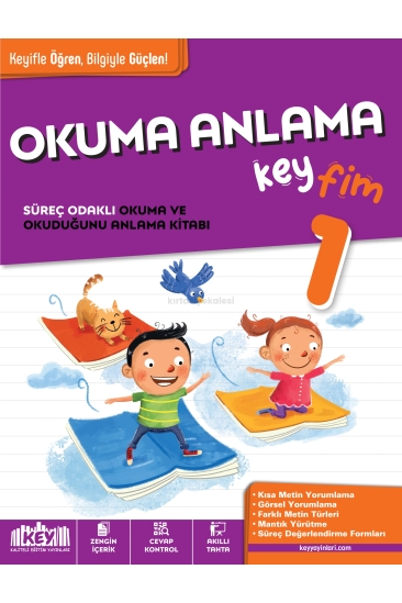 Key Kaliteli Eğitim Yayınları 1. Sınıf Okuma Anlama Keyfim