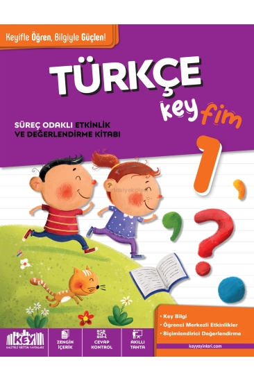 Key Kaliteli Eğitim Yayınları 1. Sınıf Türkçe Keyfim