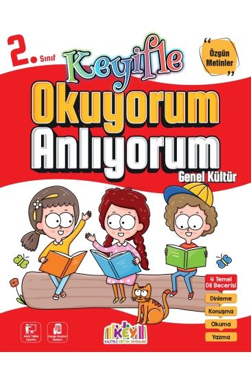 Key Kaliteli Eğitim Yayınları 2. Sınıf Keyifle Okuyorum Anlıyorum Genel Kültür