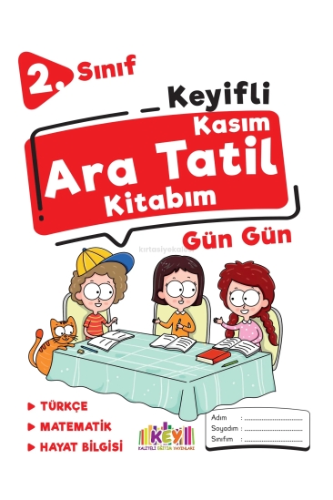 Key Kaliteli Eğitim Yayınları 2. Sınıf Keyifli Kasım Ara Tatil Kitabım